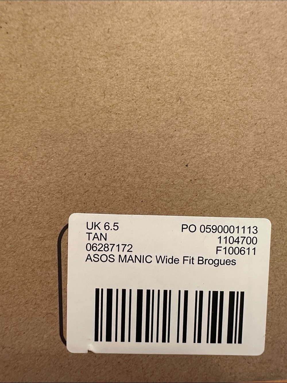 ASOS DESIGN Manic flat brogues - Picture 8 of 8